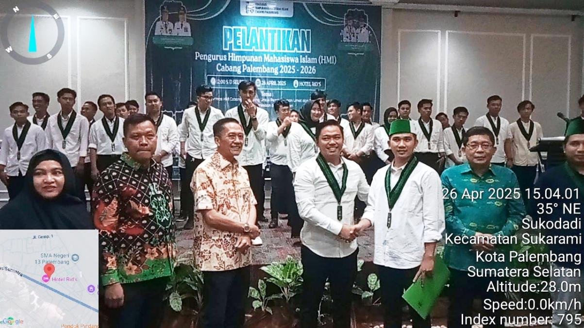 Bayu Pratama Nahkodai HMI Cabang Palembang 2025–2026