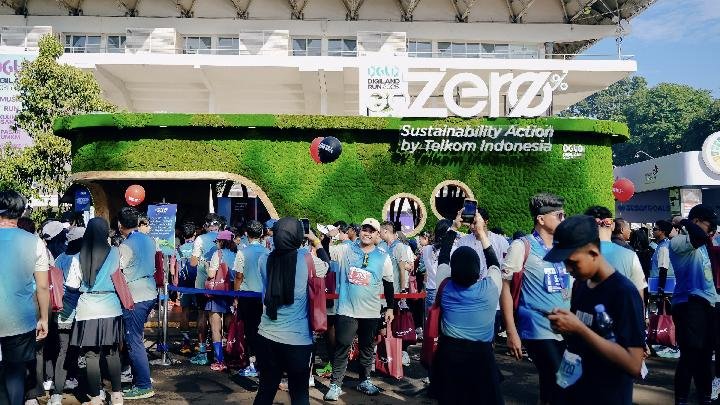 Telkom Digiland 2025 Catat Emisi Karbon dan Kompensasi Lewat Ribuan Pohon, Wujud Nyata Komitmen ESG